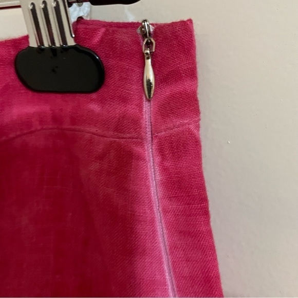 MALOKA: Frills & Thrills High Waisted Linen Shorts, Size M - Picture 7 of 13